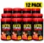 12 pack – Site Wipes – Heavy Duty Cleaning for Hands, Tools & Surfaces – Textured Trade Wipes for Grease, Oil, Fresh Paint, Silicone, Adhesive Residue, Sealant & PU Foam – Citrus Scent – 80 Wipes
